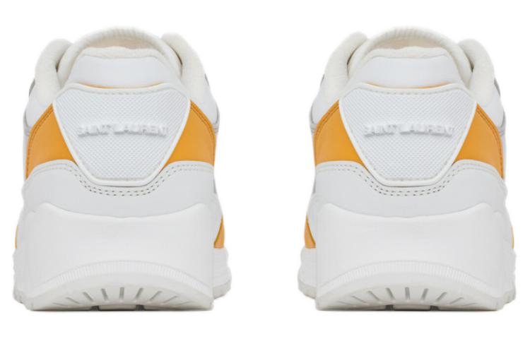 Shop SAINT LAURENT 聖羅蘭 牛皮 簡約舒適 低筒 生活休閒鞋 女款 灰色