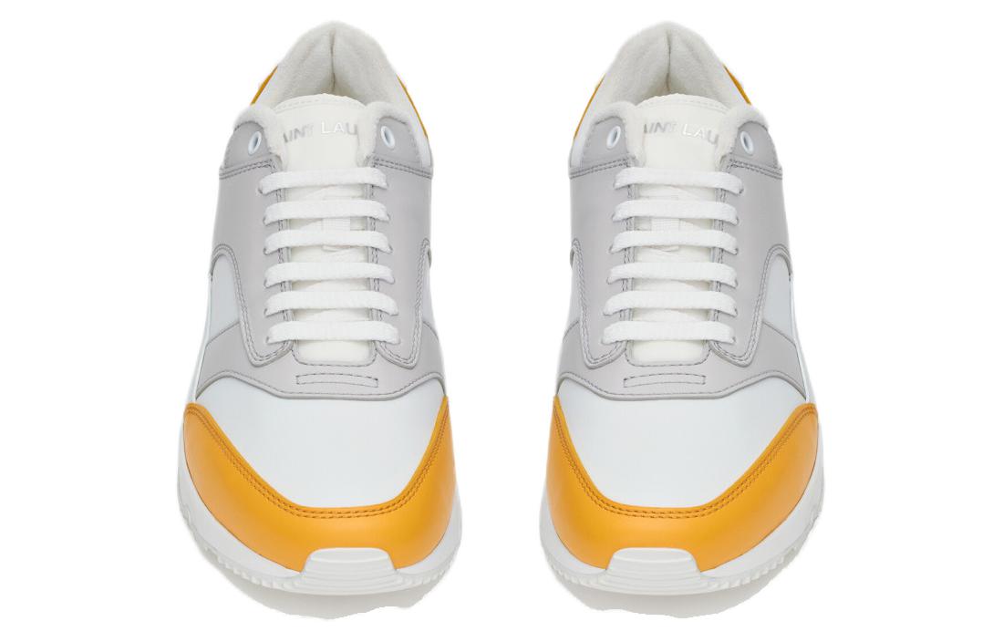 Purchase SAINT LAURENT 聖羅蘭 牛皮 簡約舒適 低筒 生活休閒鞋 女款 灰色