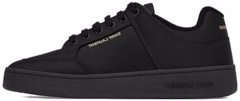 (Women) Saint Laurent Low Top Sneaker 'Black Leather' 7632529QN001000 (Women) Saint Laurent Low Top Sneaker 'Black Leather' 7632529QN001000