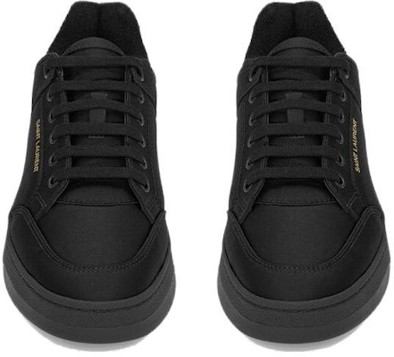(W) Saint Laurent Low Top Sneaker 'Kulit Hitam' 7632529QN001000 Lookbook (W) Saint Laurent Low Top Sneaker 'Kulit Hitam' 7632529QN001000