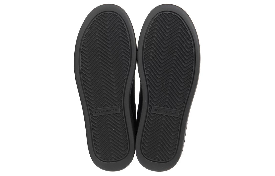 Details for (W) Saint Laurent Low Top Sneaker ''Schwarzes Leder'' 7632529QN001000