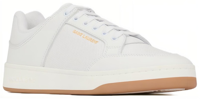 (W) 생 로랑 화이트 패션 로우탑 스니커즈 713602AAB859042 Lookbook (W) 생 로랑 화이트 패션 로우탑 스니커즈 713602AAB859042