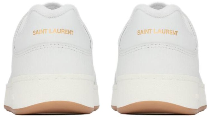 SAINT LAURENT聖羅蘭 皮革 時尚百搭 低筒 板鞋 女款 白色 Shop SAINT LAURENT聖羅蘭 皮革 時尚百搭 低筒 板鞋 女款 白色