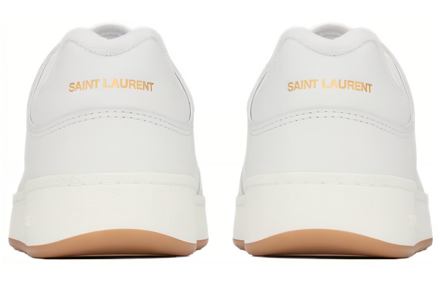 Purchase SAINT LAURENT聖羅蘭 皮革 時尚百搭 低筒 板鞋 女款 白色