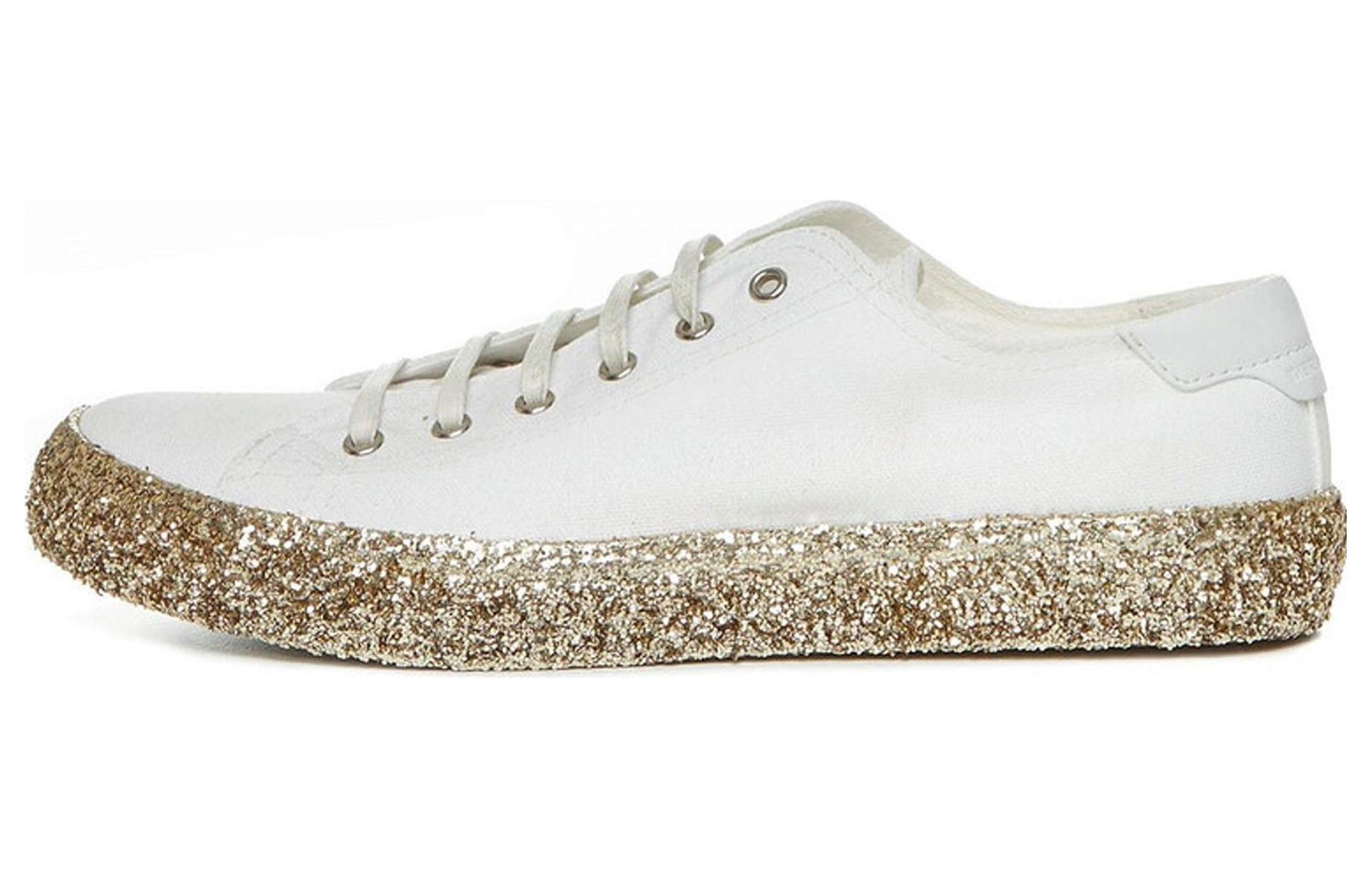 (Women) Saint Laurent Low Top Sneakers 'White' 612332GUZ209030