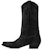 (W) Saint Laurent Lukas Boots 'Black Suede' Kasut But Hitam Suede 6301111NZ001000