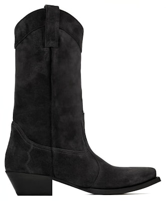 (Women) Saint Laurent Lukas Boots 'Black Suede' 6301111NZ001000 Order (Women) Saint Laurent Lukas Boots 'Black Suede' 6301111NZ001000