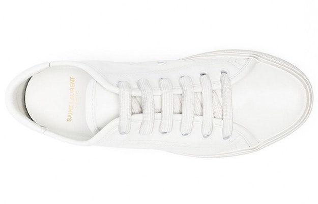 (Women) Saint Laurent Malibu Leather 'Distressed White' 64925300NG09030 Shop (Women) Saint Laurent Malibu Leather 'Distressed White' 64925300NG09030