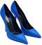 Shop (Women) Saint Laurent Marylin Pump Electric Blue Satin 7112641UU004306