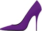 Buy (W) Saint Laurent Marylin Pump Satin Ungu 7112641UU005207