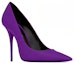 Lookbook (W) Saint Laurent Marylin Pump Satin Ungu 7112641UU005207