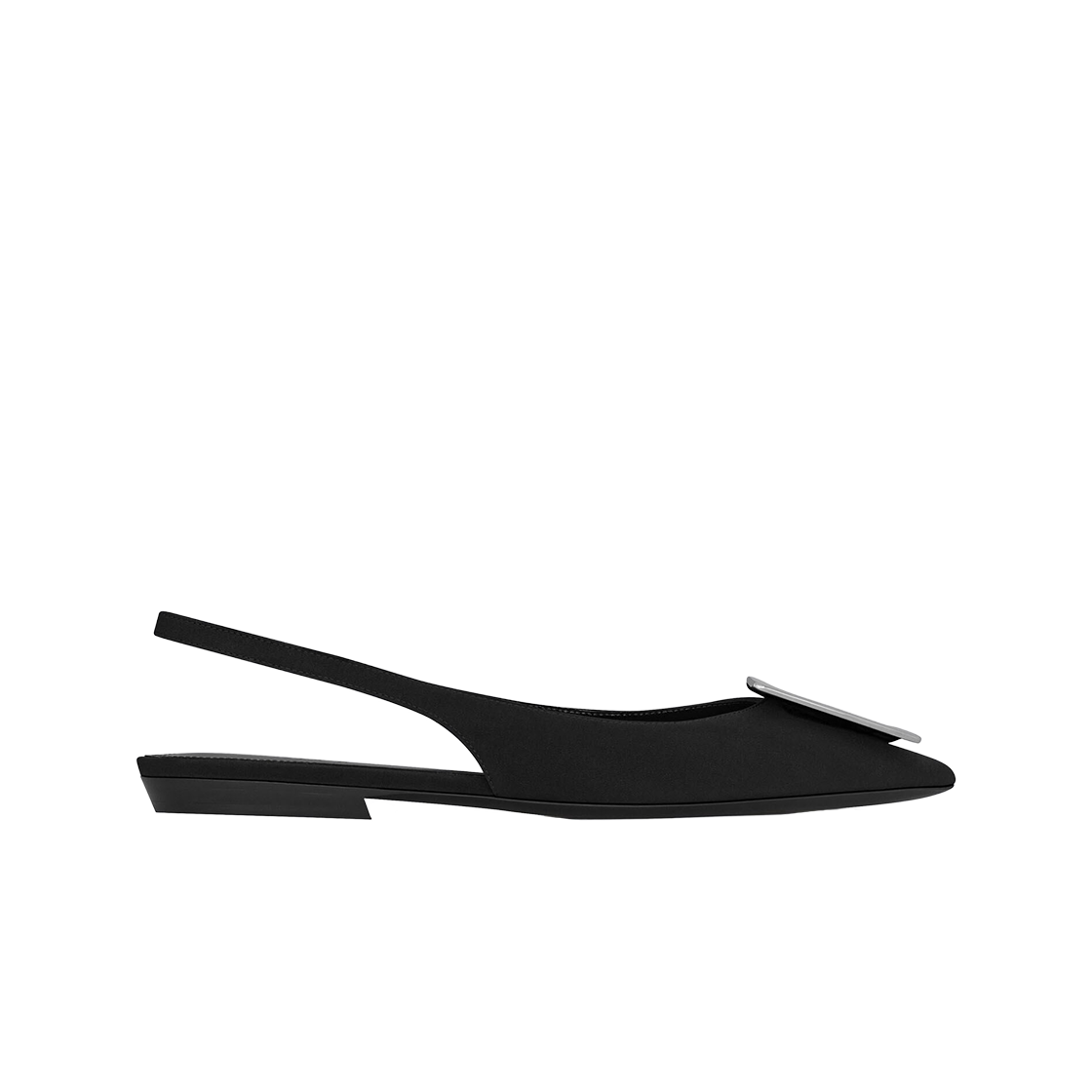 (Women) Saint Laurent Maxine 'Black Slingback' 699518AAAM21000