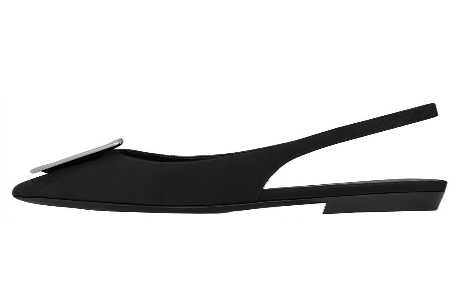 Purchase (Women) Saint Laurent Maxine 'Black Slingback' 699518AAAM21000