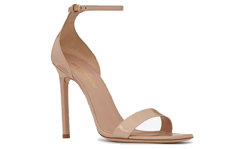 Lookbook (W) Saint Laurent MBER 'Apricot Patent' - Aprikot Kulit Mengkilap 4720210NP009935