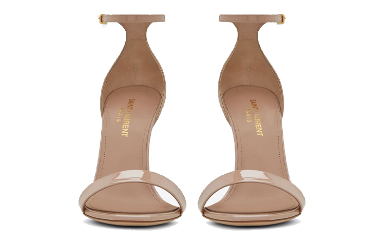 Shop (W) Saint Laurent MBER 'Apricot Patent' - Aprikot Kulit Mengkilap 4720210NP009935