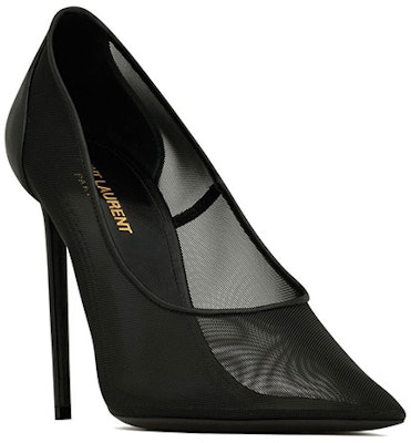 (W) Saint Laurent Tacones de Malla 'Negro' 6865502WJA013539 Lookbook (W) Saint Laurent Tacones de Malla 'Negro' 6865502WJA013539