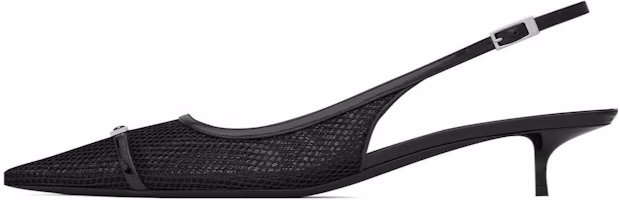 (Women) Saint Laurent Mesh Simple Trendy Stiletto High Heels 'Black' 763171AACSW1000 (Women) Saint Laurent Mesh Simple Trendy Stiletto High Heels 'Black' 763171AACSW1000