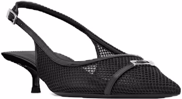 Lookbook (W) Saint Laurent Mesh Trendy Stiletto High Heels ''Schwarz'' 763171AACSW1000