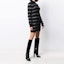 Purchase (Women) SAINT LAURENT Metallic Striped Knit Long-Sleeve Dress 637737YAVD21081