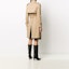 Purchase (Women) SAINT LAURENT Mid-Length Cotton Trench Coat Beige 630890Y039W9772