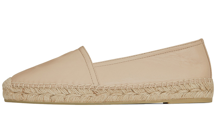 (Women) Saint Laurent Monogram 'Beige Woven Flat' 458573B34009908