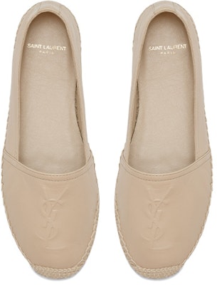 (W) 圣罗兰 Monogram '米白色编织平底鞋' 458573B34009908 Lookbook (W) 圣罗兰 Monogram '米白色编织平底鞋' 458573B34009908