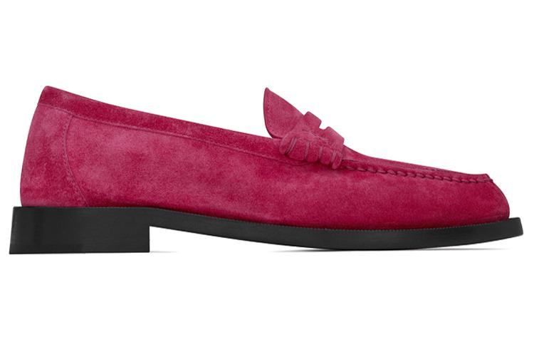 Order (W) Saint Laurent Mocassino Monogram ''Rosso Porpora'' 6490122OY005540