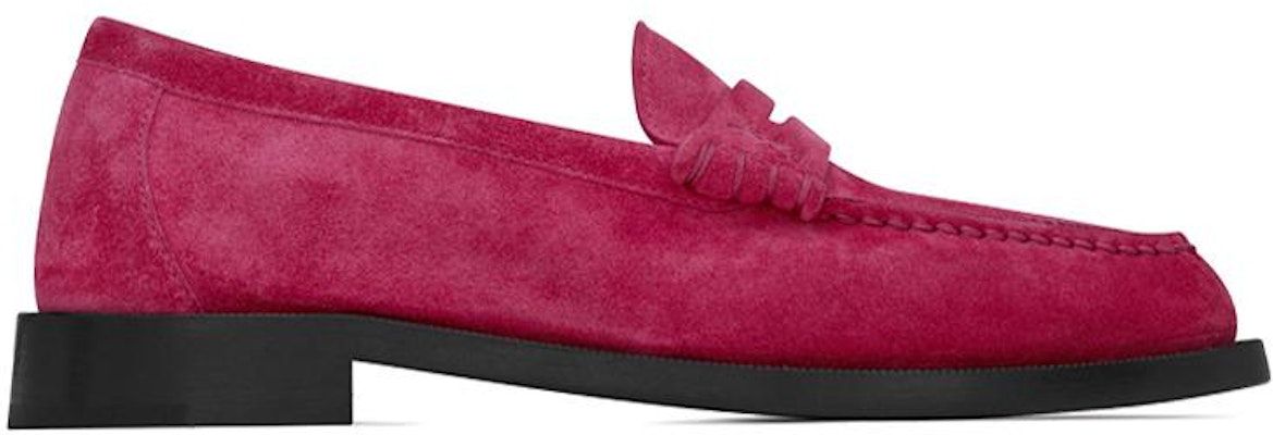 (W) Saint Laurent Monogram 'Loafer Ungu Merah' 6490122OY005540 Order (W) Saint Laurent Monogram 'Loafer Ungu Merah' 6490122OY005540