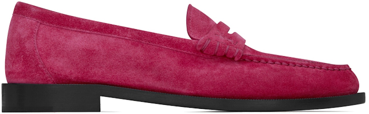 (Women) Saint Laurent Monogram 'Purple Red Loafer' 6490122OY005540 Order (Women) Saint Laurent Monogram 'Purple Red Loafer' 6490122OY005540