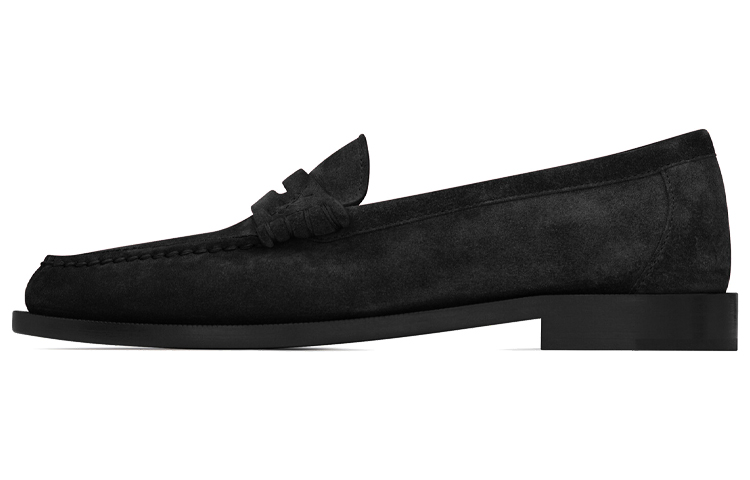 (Women) Saint Laurent Monogram Loafer 'Black' 6490122OY001000