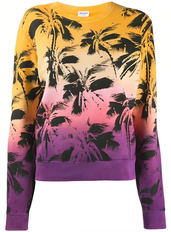 women-saint-laurent-multicolor-palm-print-hoodie-601516-ybnx-27269
