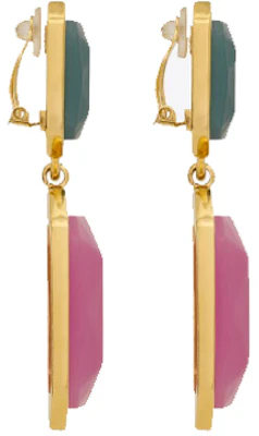 (W) Pendientes Octogonales Rosa de Saint Laurent para Mujer. 737929-Y1591-9856 Shop (W) Pendientes Octogonales Rosa de Saint Laurent para Mujer. 737929-Y1591-9856