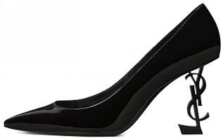 (Women) Saint Laurent Opyum 85 High Heels 'Black Patent Pointed Toe' 484160D6CVV1000 (Women) Saint Laurent Opyum 85 High Heels 'Black Patent Pointed Toe' 484160D6CVV1000