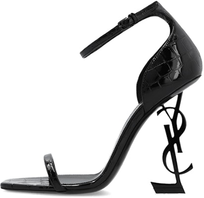 (Women) Saint Laurent Opyum 'Black Open Toe Buckle Sandals' 557662AACST1000 Buy (Women) Saint Laurent Opyum 'Black Open Toe Buckle Sandals' 557662AACST1000