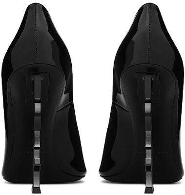 SAINT LAURENT Opyum 簡約休閒漆皮尖頭高跟鞋 女款 黑 Shop SAINT LAURENT Opyum 簡約休閒漆皮尖頭高跟鞋 女款 黑