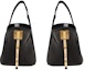 Purchase (W) Saint Laurent Opyum 'Tumit Emas Kulit Hitam Berkilat' 6301080NPKK1000