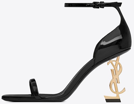(Women) Saint Laurent Opyum 'Gold Heel Patent Leather Sandal' 5576790NPK(YC) Buy (Women) Saint Laurent Opyum 'Gold Heel Patent Leather Sandal' 5576790NPK(YC)