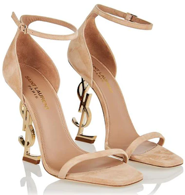 (W) Saint Laurent Opyum 'Tacón Oro Claro Ante Rosa Nude' 5576790LIJJ2736 Lookbook (W) Saint Laurent Opyum 'Tacón Oro Claro Ante Rosa Nude' 5576790LIJJ2736