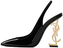 (Women) Saint Laurent Opyum 'Patent Leather Open Heel' 6301070NPKK1000 (Women) Saint Laurent Opyum 'Patent Leather Open Heel' 6301070NPKK1000