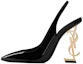 Buy (W) Saint Laurent Opyum 'Tumit Terbuka Kulit Patent' 6301070NPKK1000