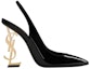 Order (W) Saint Laurent Opyum 'Tumit Terbuka Kulit Patent' 6301070NPKK1000