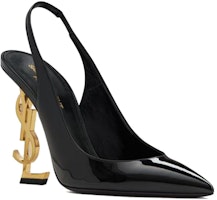 (W) 圣罗兰 Opyum '漆皮露跟鞋' 6301070NPKK1000 Lookbook (W) 圣罗兰 Opyum '漆皮露跟鞋' 6301070NPKK1000