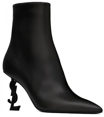 (W) Saint Laurent Opyum Bottines 8.5cm ''Cuir Noir à Bout Pointu avec Fermeture Éclair'' 5637540RRUU1000 Lookbook (W) Saint Laurent Opyum Bottines 8.5cm ''Cuir Noir à Bout Pointu avec Fermeture Éclair'' 5637540RRUU1000