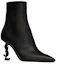 Lookbook (W) Saint Laurent Opyum Bottines 8.5cm ''Cuir Noir à Bout Pointu avec Fermeture Éclair'' 5637540RRUU1000