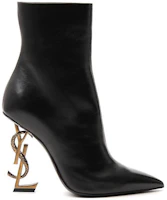 Order (W) Botines Saint Laurent Opyum 'Cuero Negro' 5789221FZDD1000