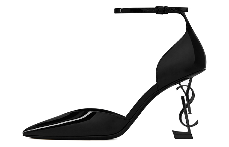 (Women) Saint Laurent Opyum D'Orsay 'Black' 6067530NPVV1000