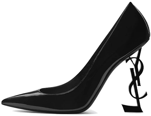 (W) Saint Laurent Opyum 'Black Patent' Sepatu Hak Tinggi Kulit Hitam 472011D6CVV1000 Buy (W) Saint Laurent Opyum 'Black Patent' Sepatu Hak Tinggi Kulit Hitam 472011D6CVV1000