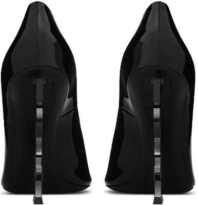 (W) Saint Laurent Opyum 'Black Patent' Sepatu Hak Tinggi Kulit Hitam 472011D6CVV1000 Purchase (W) Saint Laurent Opyum 'Black Patent' Sepatu Hak Tinggi Kulit Hitam 472011D6CVV1000