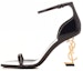 Buy (W) Saint Laurent Opyum Sandal Hitam 557679-1TV1A-1000