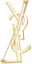 Details for (W) SAINT LAURENT Broche Opyum Patrón Serpiente Logo Latón Dorado Mujer. 700582Y15008204